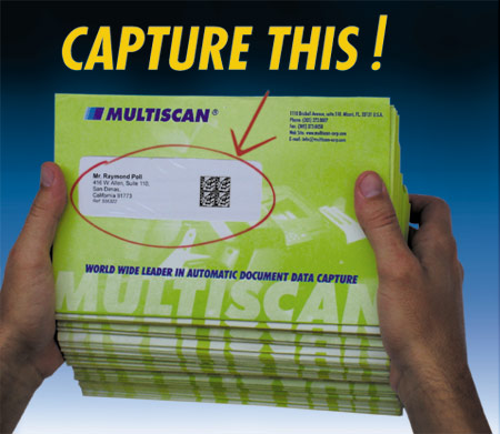 MV75z Envelope reader