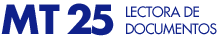 MT 25 - Lectora de Documentos con c&oacute;digo de barras